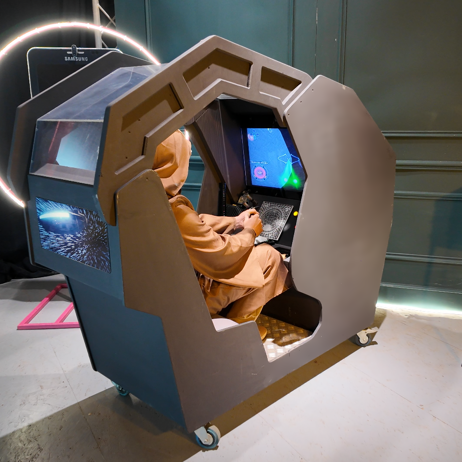 Borne de jeu arcade immerssive Star Wars